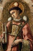 Carlo Crivelli Crivelli 1476 painting of Saint Stephen Germany oil painting artist